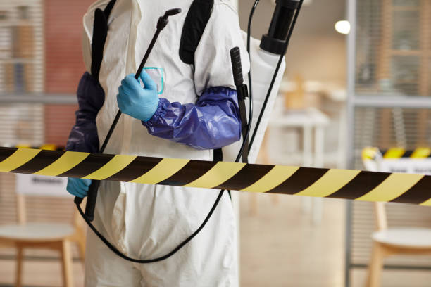 Professional Biohazard Cleanup technician working in Los Altos, CA